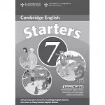 Cambridge YLE Tests 7 Starters Answer Booklet