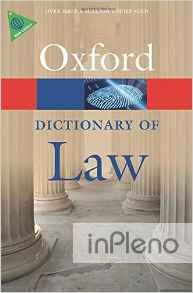 Oxford Dictionary of Law 8ed