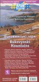 Буковинські гори. Туристична карта