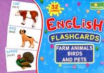 English flash cards. Farm animals,birds (Свійські тварини,птахи..) НУШ