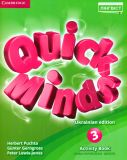 Англійська мова. Quick Minds (Ukrainian edition) 3. Activite book. Робочий зошит 2020 НУШ