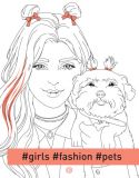 #girls #fashion #pets (Книги для дозвілля)