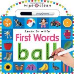 Wipe Clean Learning: First Words