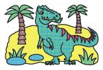 Водні розмальовки — Динозаври. Зображення №2