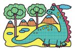 Водні розмальовки — Динозаври. Зображення №3