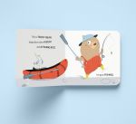 Книга для детей Teddy loves fishing (на английском языке). Изображение №3