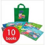 Peppa Pig: Storybook Bag X 10 green