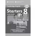 Cambridge YLE Tests 8 Starters Answer Booklet