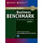 Business Benchmark Second edition Pre-int/Inter BULATS & BEC Preliminary Teacher's Resource Book