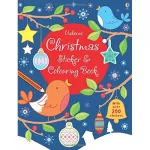 Sticker and Colouring Book: Christmas