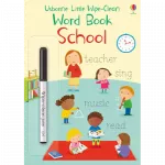 Little Wipe-Clean Word Book: School