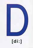 Картки великі. Букви англійські А5 (200х150 мм). Зображення №5