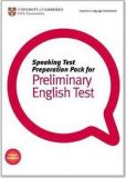 Speaking Test Preparation Pack for PET Paperback with DVD
