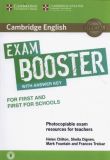 Exam Booster for First and First for Schools with Answer Key with Audio for Tearchers